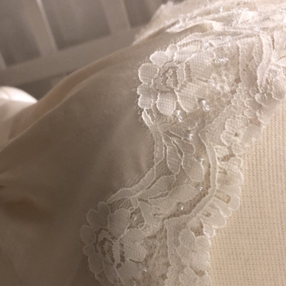 cream colored silk camisole - Picture 2 of 4